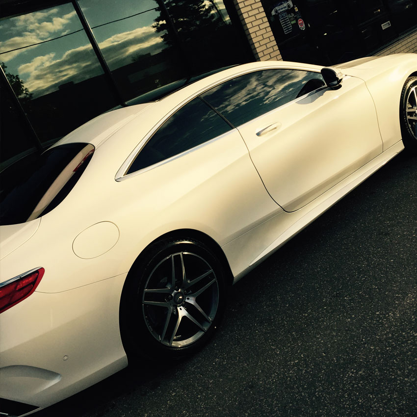 Mercedes-S-Coupe-Tinted-With-Reflective-Film